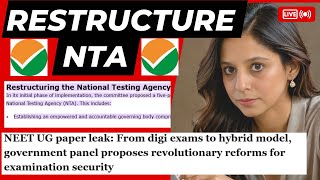 Dr Vanis Shocking Update on NTA Restructuring for NEET 2025 [upl. by Nelleeus]