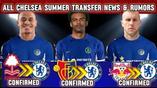 See TOP 5 CHELSEA Confirmed Latest Summer TRANSFER News amp Rumors Transfer Targets 2024 With Murillo [upl. by Valenta]