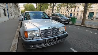 Magnificent Mercedes 500E W124 Spotted in Paris [upl. by Anirok]