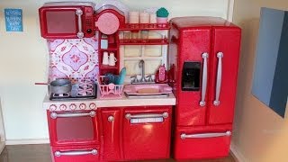 OpeningReview of Our Generation Kitchen Set for American Girl Dolls [upl. by Asela]