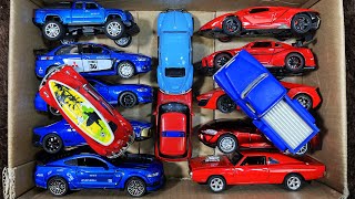 Box Full of Model Cars GTR R50 Porsche 911 GT3 Toyota AE86 Pagani Huayra Ford GT BMW Dtmcars [upl. by Ennoid]