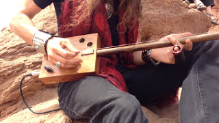 OneString Diddley Bow in the Grand Canyon [upl. by Nelg476]