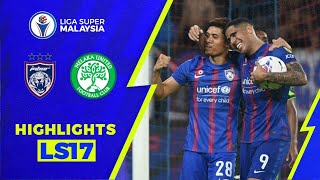 Johor Darul Tazim 40 Melaka United FC  Liga Super 2022 Highlights [upl. by Manno520]