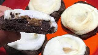 Gooey Hot Chocolate Cookie recipe from CookidooThermomix [upl. by Eirojam829]