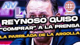 El DT de la Selección Peruana Juan Reynoso quiso quotCOMPRARquot a la Prensa con una PARRILLADA [upl. by Aneehsal570]