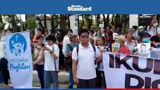 EJK victims families civil society groups Ikulong si Digong [upl. by Tay]