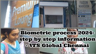 Biometric process for Canada visa 2024  VFS biometric step by step process [upl. by Riobard]