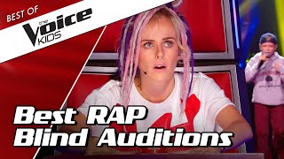 TOP 10  Surprising YOUNG RAPPERS in The Voice Kids [upl. by Aihtnic]