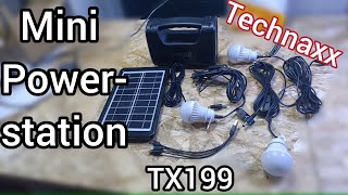 Mini Powerstation  Technaxx TX199  Blinkt 5x [upl. by Carlstrom653]