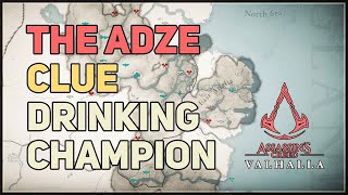 Defeat drinking champion in the Roman ruins Assassins Creed Valhalla The Adze Clue [upl. by Lleinad]