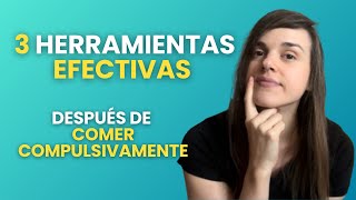 3 tips para ACABAR con los ATRACONES  Ansiedad por Comer [upl. by Sommers866]