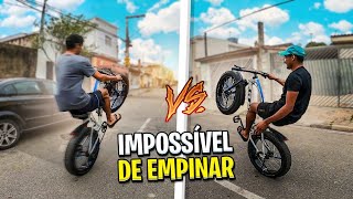 EMPINANDO A PIOR BIKE DO MUNDO [upl. by Ecirad]