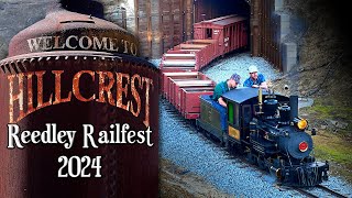 Reedley Railfest 2024 Hillcrest Tree Farm [upl. by Sahpec870]