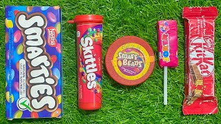 Satisfying I unpacking the Smart beans and Joker Lollipop with Smarties Bunnties ASMR [upl. by Kubiak]