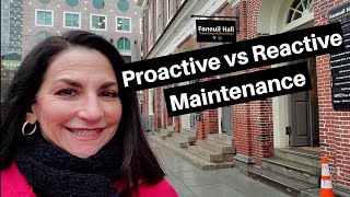 Reactive vs Proactive Maintenance [upl. by Ladew168]