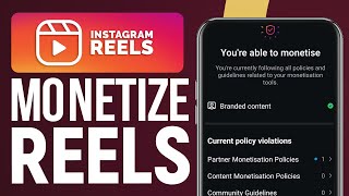 How To Monetize Instagram Reels 2024  Make Money With Instagram Reels [upl. by Allianora]