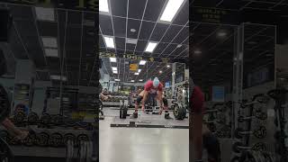 Beltless Pause DL  315lbs x3  164lbs [upl. by Oirevas]