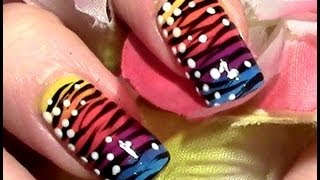 Exotic Nails   Nailart selber machen  Nageldesign Tutorial  Fingernägel lackieren für Anfänger [upl. by Houser]