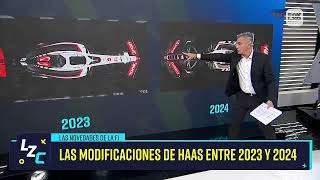 HAAS PRESENTÓ SU NUEVO MONOPLAZA VF24 telemetricof1 [upl. by Castro]