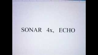 SONAR 4X ECHO Sound for mobile Mp3 [upl. by Acino977]