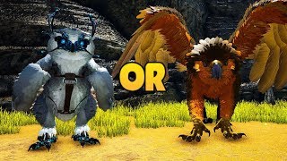 Snow Owl VS Griffin Which is BETTER  ARK [upl. by Lexis]