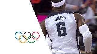 USA v AUS  Mens Basketball Quarterfinal  London 2012 Olympics [upl. by Starling550]