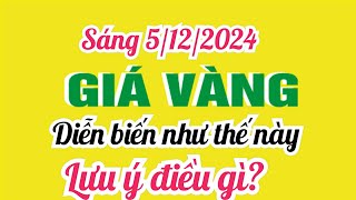 Giá vàng hôm nay 9999 ngày 5 tháng 12 năm 2024 GIÁ VÀNG NHẪN 9999 Bảng giá vàng 24k 18k 14k 10k [upl. by Aura]