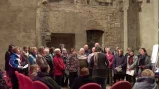 GLOUCESTER GUILDHALL COMMUNITY CHOIR SING I AM A RIVER [upl. by Heilner]