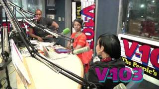 The First InDepth Interview with Carlina White on V103 [upl. by Noelyn]