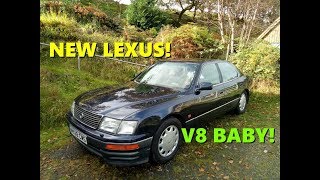 HubNut does Luxury New Lexus LS400 arrival [upl. by Meunier]