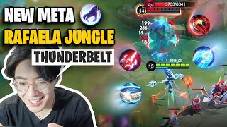 Full TRUE Damage Rafaela Jungle  Mobile Legends [upl. by Aidroc]