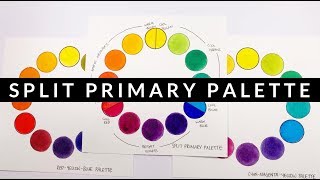 Color Theory Ep 2  Split Primary Palette  What Is It amp How To Make One [upl. by Sharlene]