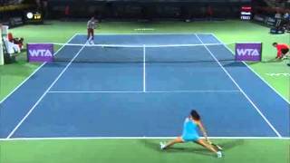 Serena Williams vs Jelena Jankovic  Full Highlights  Dubai Tennis Championships 2014QF [upl. by Infeld]