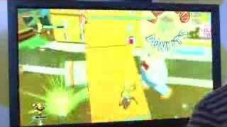 The Simpsons Game E3 2007 Lard Lad Battle [upl. by Woodson385]