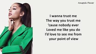 Ariana GrandePov LyricsLetra [upl. by Brelje]