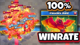 phoenix raid 🤡 clash royale tips [upl. by Ahseinet430]