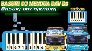 NOT PIANIKA TELOLET BASURI DJ MENDUA D3 DAV AIRHORN SUPER PIANIKA telolet basuri pianika [upl. by Razal]