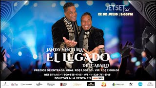 Promo JetSet Jandy Ventura El Legado del Caballo 22072024 [upl. by Yevol]