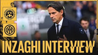 LINTERVISTA DI SIMONE INZAGHI  UDINESE 23 INTER 🎙️⚫🔵 [upl. by Archibold]