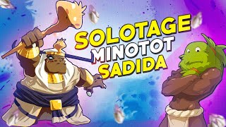 DOFUS RETRO KAMATAGE  MINOTOT en SOLOTAGE SADIDA [upl. by Dania]