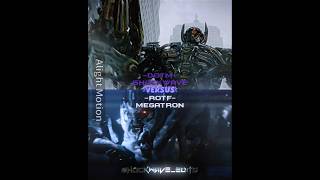 Rotf Megatron vs Dotm Shockwave shockwave megatron wisedits [upl. by Rentschler]