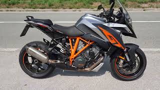 KTM 1290 SUPERDUKE  GT  Akrapovic [upl. by Nies]