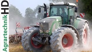 FENDT TRAKTOREN  1000 PS auf dem Acker  CLAAS XERION 5000  AgrartechnikHD [upl. by Mintun]