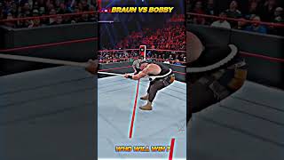 BRAUN STROWMAN VS BOBBY LASHLEY  THUG OF WAR  😈 wwe shorts bobbylashley braunstrowman [upl. by Beller]