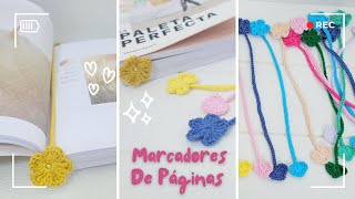 Separador De Páginas a Crochet  Marcadores de Libros  Para Principiantes  Paso a Paso  Fácil [upl. by Garett55]