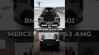 BMW VS Mercedes  X7 M60I VS GLS 63 shortfeeds bmw mercedes carcomparison [upl. by Wedurn]