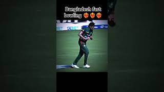 Bangladesh fast bowling cricket foryou football sad cricketlover music cricketshorts funny [upl. by Rothberg]