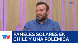 Polémica por la instalación de paneles solares en territorio chileno I Fabián Calle Analista Int [upl. by Pollux]