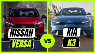 Nissan VERSA vs Kia K3  ¿Qué sedán es mejor [upl. by Phina]