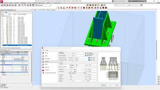 Projet complet hangar métallique sur Robot  Assemblages CM66  07 Appui Poteau Rive [upl. by Bendicty]